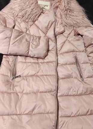 Куртка тепла рожева 46р.