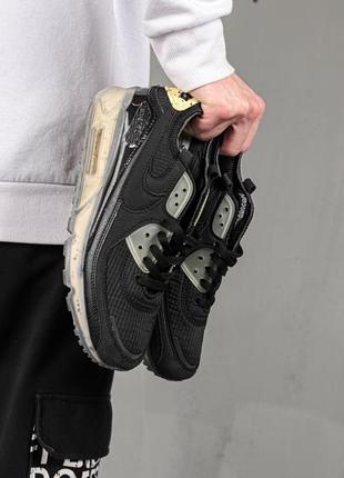 Мужские черные кроссовки на весну в стиле nike air max 90 terrascape 🆕 найк аир макс