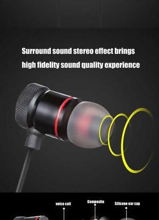 Вакуумные наушники и гарнитура беспроводные bluetooth блютуз для телефона df43b