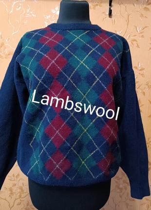 Шерстяной, винтажный свитер от blarney woollen mills