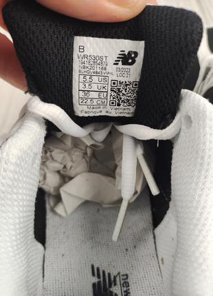 Женские кроссовки new balance 530 black white8 фото
