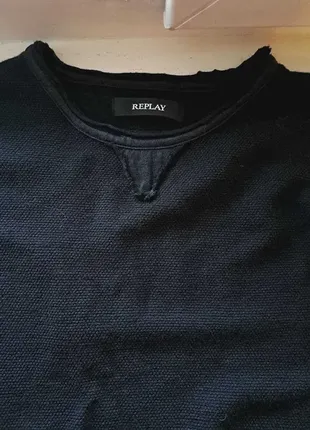 Шерстяной свитшот, свитер replay, размер s6 фото