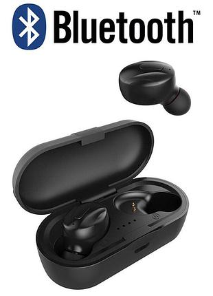 Беспроводные наушники и гарнитура bluetooth xg13 черные. вакуумные наушники блютуз для телефона, смартфона