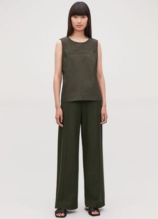 Штани cos long loose-fit trousers / m