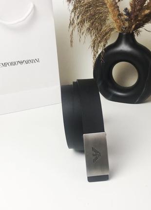 Шкіряний ремінь authentic emporio armani