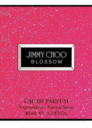 Оригинальный парфюм женский 40 ml туалетная вода jimmy choo blossom3 фото