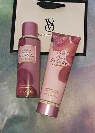 Ідея подарунка парфумований набір pure seduction cashmere victoria's secret оригінал