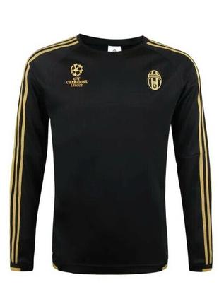 Футбольный костюм для детей ювентус adidas black/gold (1874)2 фото