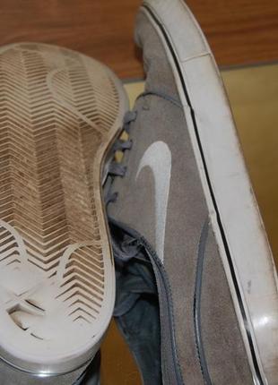 Кеди замшеві 42 nike skateboarding stefan janoski (оригінал) кросівки5 фото