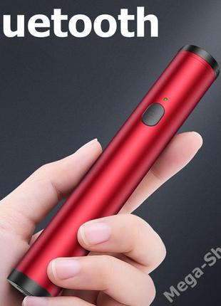 Беспроводная селфи палка монопод для телефона смартфона айфона bluetooth блютуз aluminum selfie stick красная