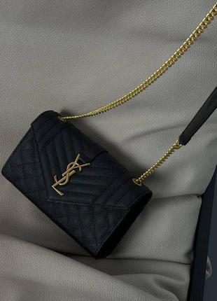Сумка клатч Saint Laurent Eyewear Sonnenbrille mit Cat-Eye-Gestell Schwarz8 фото