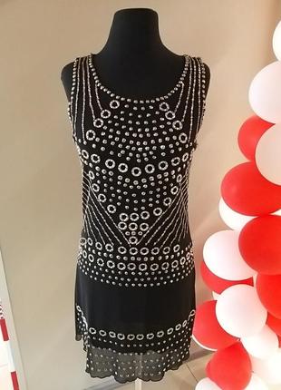 Плаття вечірнє міні з оздобою платье вечернее випускні плаття вечернее платье на свадьбу