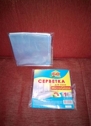 Мікрофібра для скла