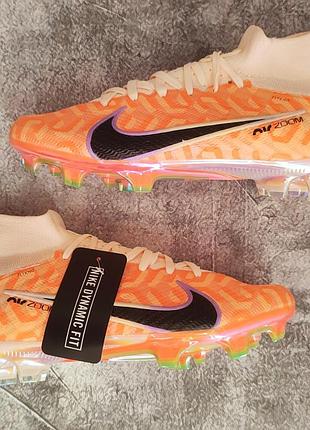 Детские бутсы nike air zoom mercurial superfly ix fg