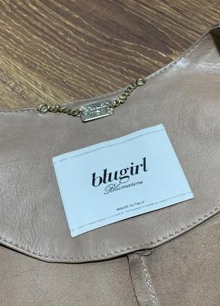 Кожаная куртка blugirl blumarine5 фото