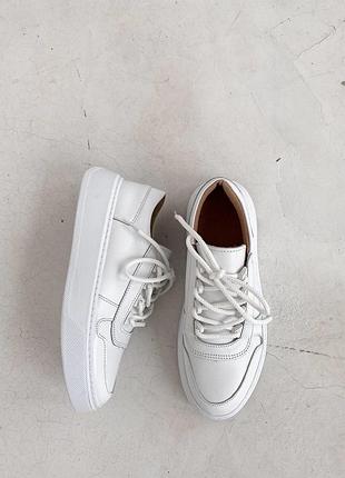 Шкіряні кеди кросівки