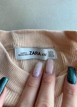 Кофта с вырезами на плечах zara2 фото