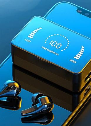 Сенсорные беспроводные наушники и гарнитура bluetooth df091. вакуумные наушники блютуз для телефона, смартфона