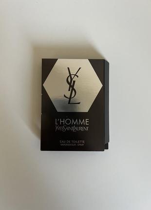 Туалетна вода yves saint laurent l'homme пробник оригінал