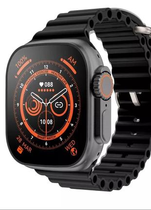 Смарт годинник smart watch 9 ultra (2 ремінця)