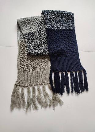 Лот чоловічих аксесуарів primark, шапка, шарф, керка