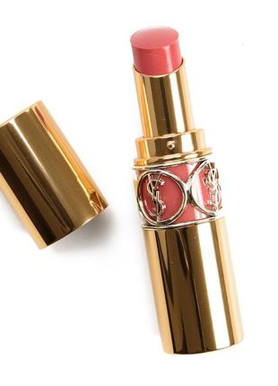 Помада-бальзам yves saint laurent rouge volupt shine nude lipstick balm