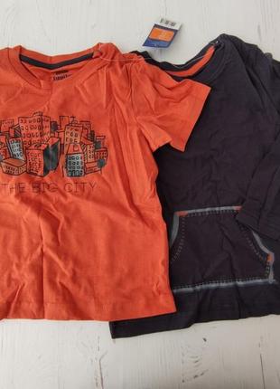 Реглан и футболка lupilu для мальчика, р. 86/92, 98/104 (арт 833)5 фото