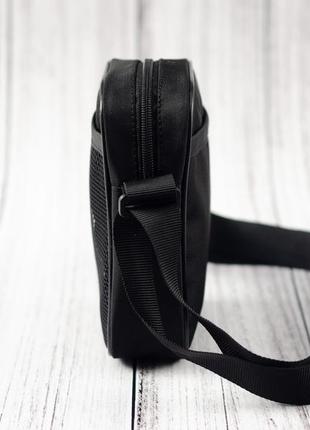 Сумка черная new york yankees / мужская спортивная сумка через плечо нью йорк / сумка new york yankees4 фото