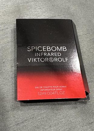 Viktor & rolf specebomb infrared/пробник парфюма/мужской парфюм