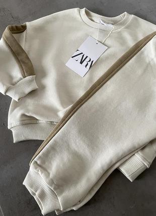 Набор свитшот и джоггеры zara
