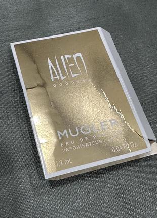 Mugler alien goddes parfum/пробник парфумів/жіночий парфум