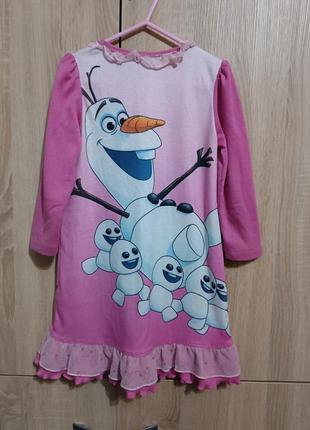 Детское платье,платье эльза,frozen, холодное сердце, платье,розовое платичко2 фото
