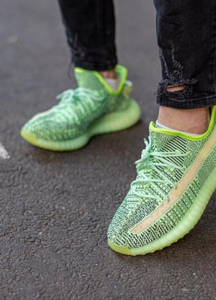 Літні кросівки адідас ізі буст 350 зелені, adidas yeezy boost 350❤️36рр-45рр❤️кросівки адідас ізі 350