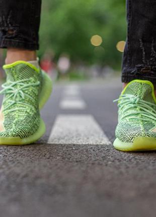 Летние кроссовки адидас изи буст 350 зелёные, adidas yeezy boost 350❤️36рр-45рр❤️кросівки адідас ізі 3504 фото