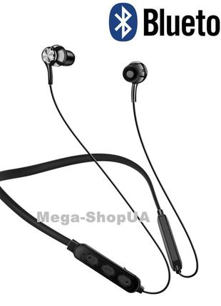 Беспроводные наушники и гарнитура bluetooth fr5-b. вакуумные наушники блютуз для спорта, смартфона, телефона