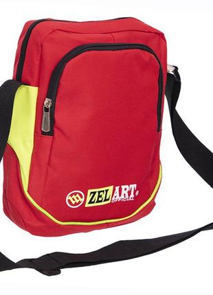 Сумка вертикальна маленька через плече ga-6013 червоний (39363017), zelart