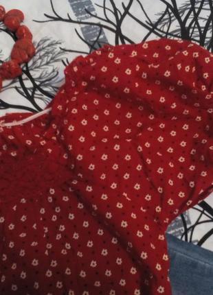 Очень классная натуральная блуза хлопок 7