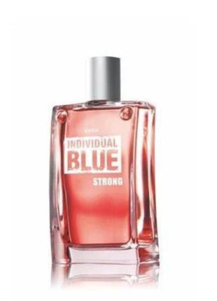 Туалетна вода individual blue strong для нього, 100 мл  avon