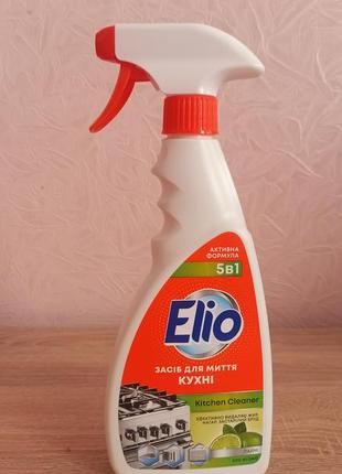 Средство для мытья кухни и кухонных поверхностей elio 0,5 л.1 фото