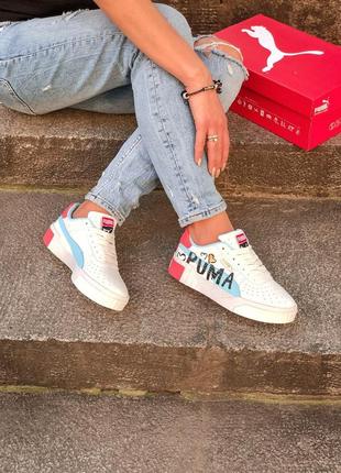 Кроссовки puma cali кросівки кеди кеды2 фото