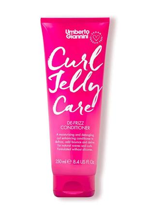 Кондиціонер для волосся - umberto giannini, curl jelly care de-frizz conditioner, 250мл1 фото