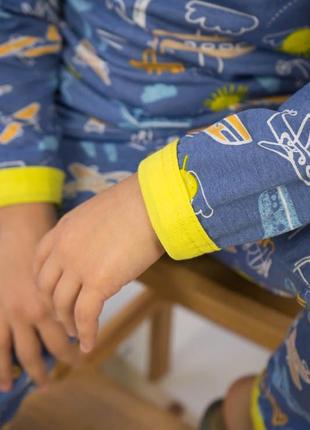 Легка піжама для хлопчика, бавовняна піжама легка, хлопковая пижама легкая, легкая пижама хлопковая2 фото