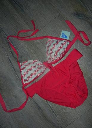 14/46-48/m-l blue motion роздільний кораловий купальник новий