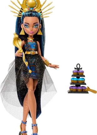 Кукла monster high клео де нил в вечернем платье monster ball