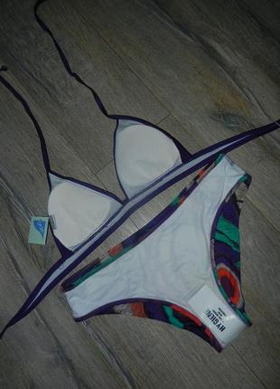12/40/м fieur swimwear,германия!раздельный фиолетовый купальник новый4 фото