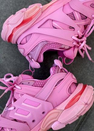 Balenciaga track 3.0 pink, кросівки, кроссовки10 фото