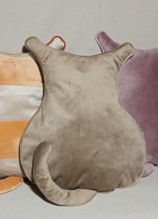 Кот подушка, антистрес (бархіт)1 фото