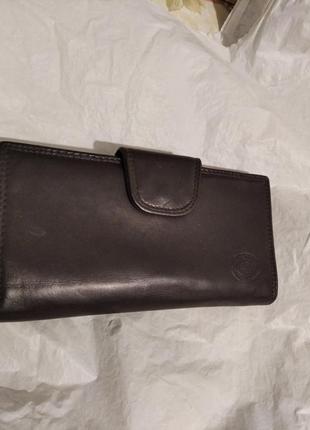 Кошелек"london leather good" кожаный, женский,  англия.