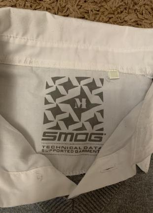 Мужской джемпер рубашка с имитацией рубашки smog размер м3 фото