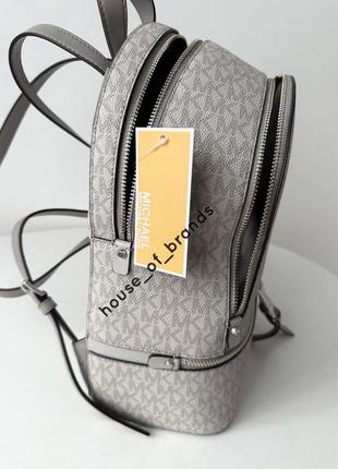 Michael kors rhea zip medium backpack женский брендовый рюкзак рюкзачек майкл корс оригинал мишель кожа на подарок жене подарок девушке8 фото